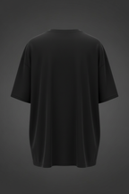 Plain Black T-Shirt - Back