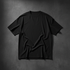 Custom Lab — Black Oversized Tee