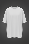 Custom Lab — White Oversized Tee