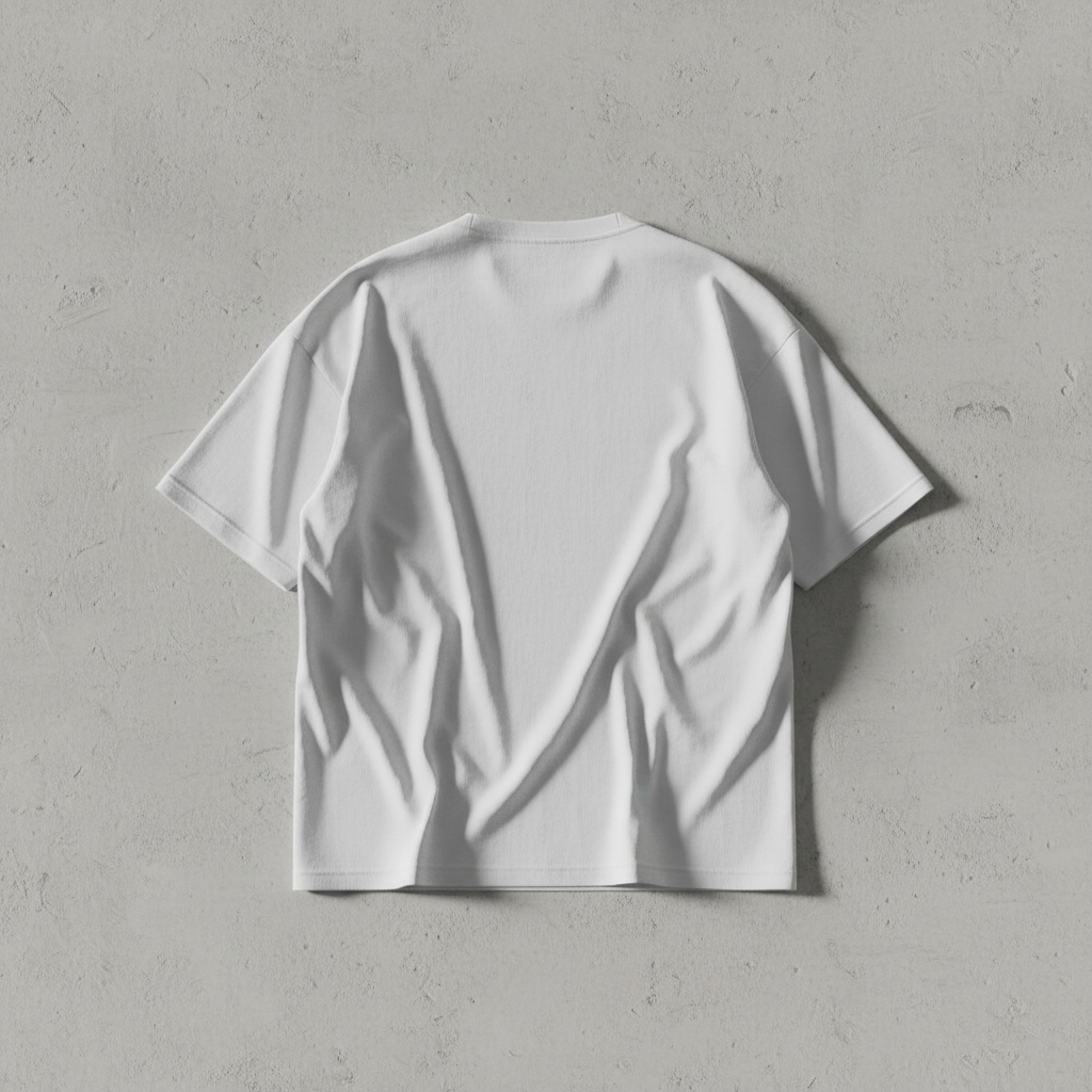 Custom Lab — White Oversized Tee